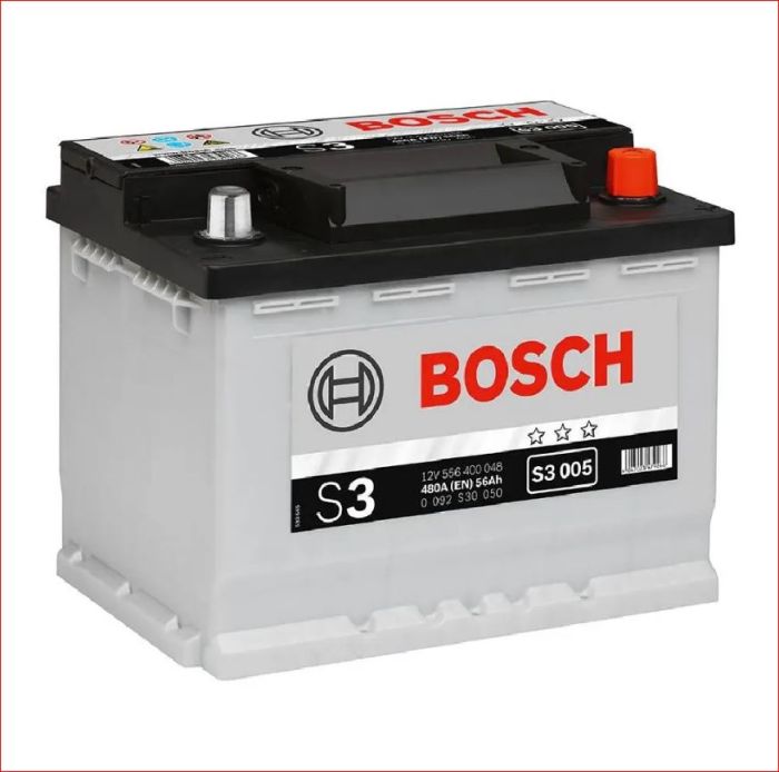 Акумулятор Bosch 56Ah S3 Silver (1) 480A 0092S30060