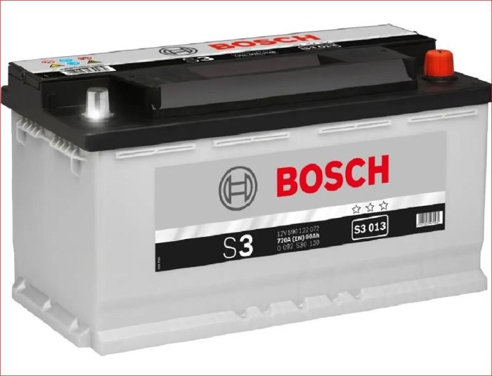 Аккумулятор Bosch 90Ah S3 Silver (0) 720A 0092S30130