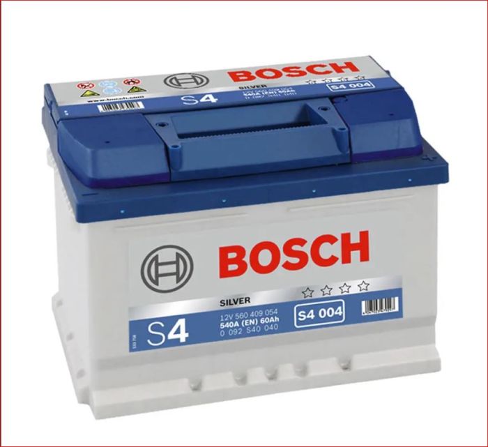 Аккумулятор Bosch Silver S4 60Ah (0) 540A 0092S40040 низкий