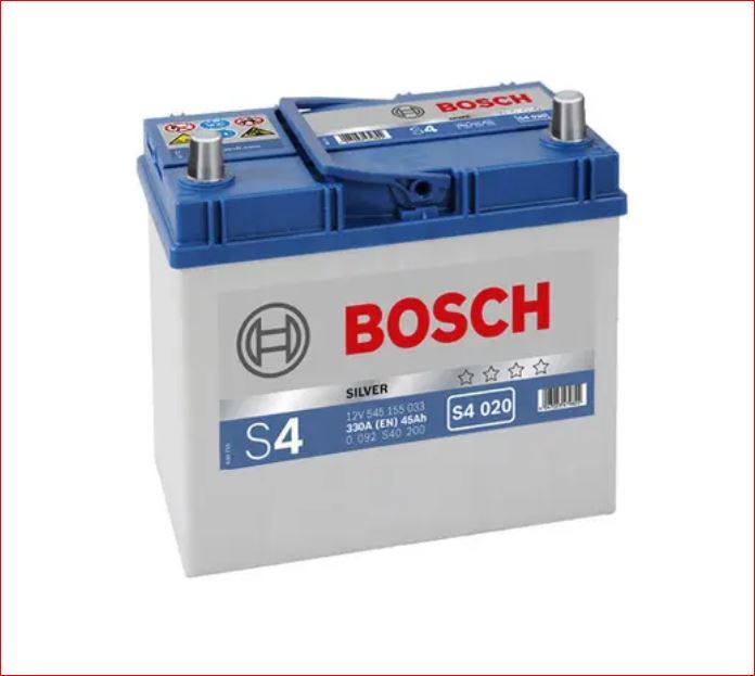 Аккумулятор Bosch 45Ah S4 Silver (0) 330A Asia 0092S40200 тонкая клемма