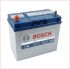 Аккумулятор Bosch 45Ah S4 Silver (1) 330A Asia тонкие клеммы 0092S40220