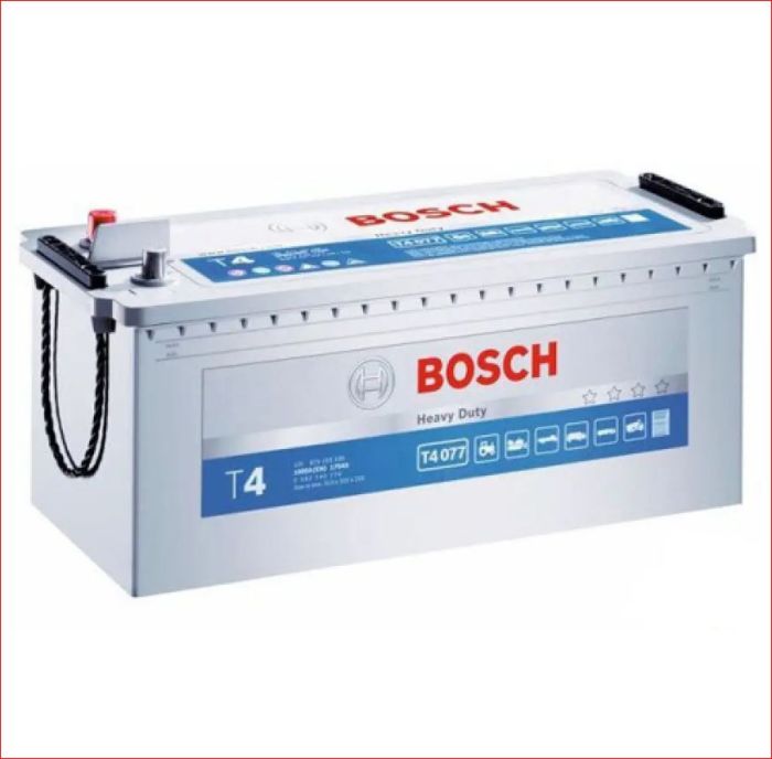 Аккумулятор Bosch 170Ah T4 Heavy Duty (1) 1000A T4077