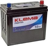 Аккумулятор Klema Norm Jis 6СТ-50  Аккумулятор Klema Norm Jis 6СТ-50