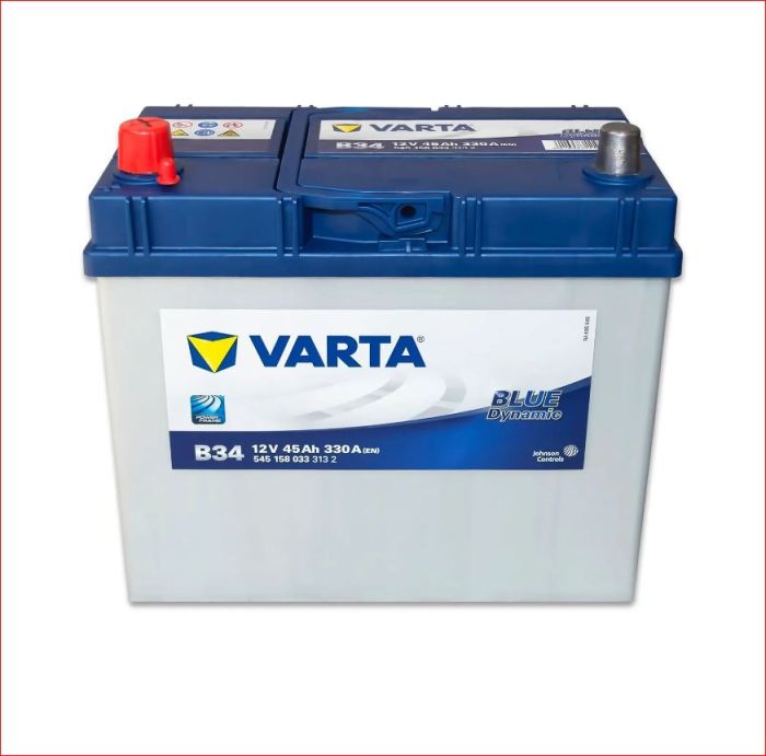 Аккумулятор Varta Blue Dynamic 45Ah (1) Asia 330A (B34) 545158033