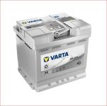 Аккумулятор Varta AGM Silver Dynamic 50Ah 540A (A9) 550901054