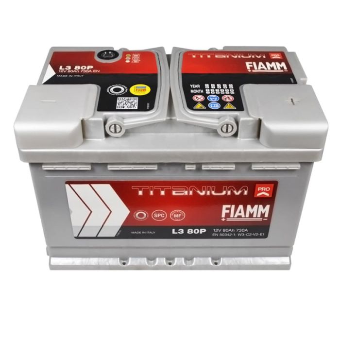 Автомобильный аккумулятор FIAMM Titanium Pro 80Аh 730А R+ (L3)