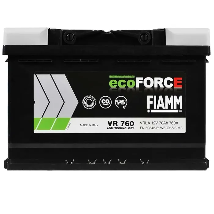 Автомобильный аккумулятор FIAMM Ecoforce AGM 70Аh 760А R+