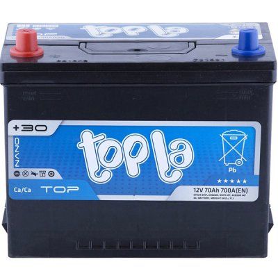 Topla TOP 70ah 700a R  Japan 57024