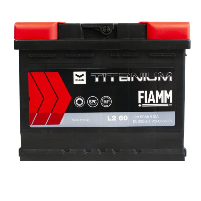 Автомобильный аккумулятор FIAMM Titanium Black 60Аh 510А L+ (L2)