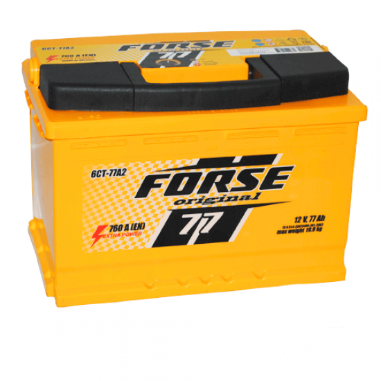 Forse JP 6СТ-75Ah 700A R+ Asia