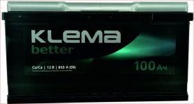 Аккумулятор KLEMA BETTER 6CT-100-0 100 Ah/850A R+