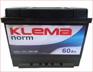 Автомобильный аккумулятор Klema better 6CT-60-1 60 Ah/540A L+ Автомобильный аккумулятор Klema better 6CT-60-1 60 Ah/540A L+