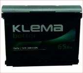 Аккумулятор KLEMA BETTER 6CT-65-0 65Ah/640A R+ 0 Аккумулятор KLEMA BETTER 6CT-65-0 65Ah/640A R+ 0