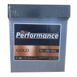 Аккумулятор MAX PERFORMANCE GOLD Jp 6СТ- 42Ah 380A L