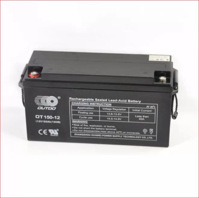 Аккумулятор для ИБП Outdo 150 Ah OT 150-12 AGM